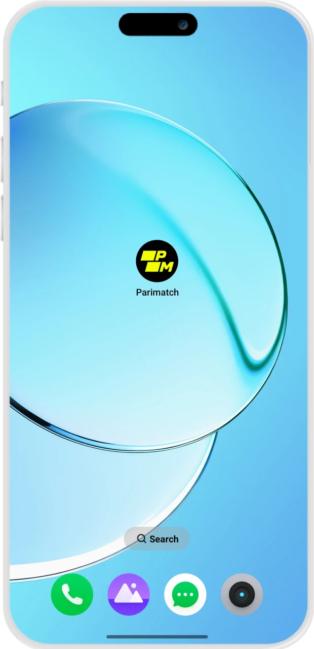 Install the app on your smartphone and enjoy betting.