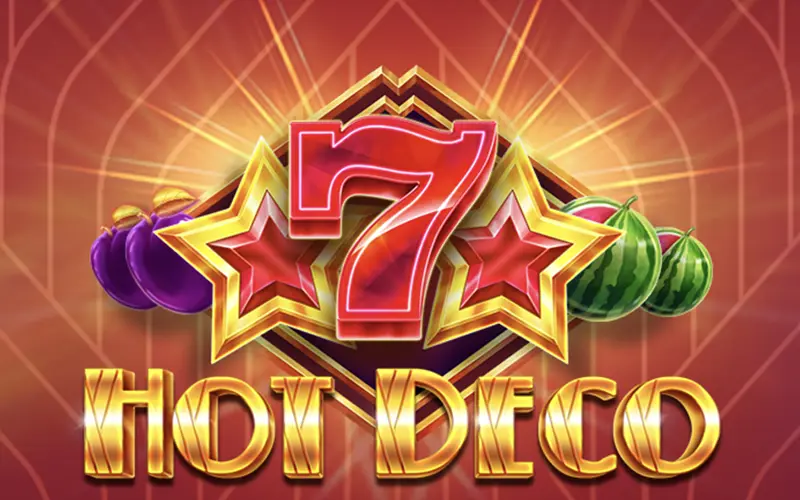 Collect the best combination and win a big jackpot in the Hot Deco game from Parimatch.