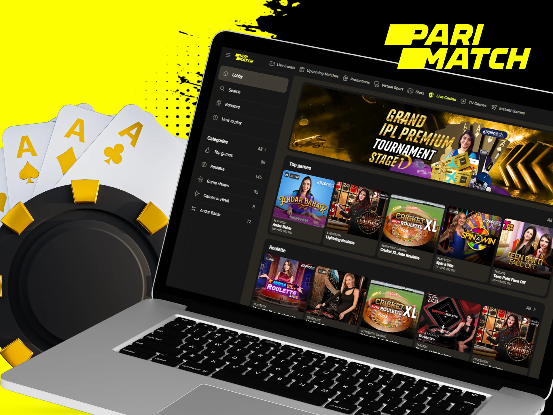 What are the advantages of the Parimatch online casino.