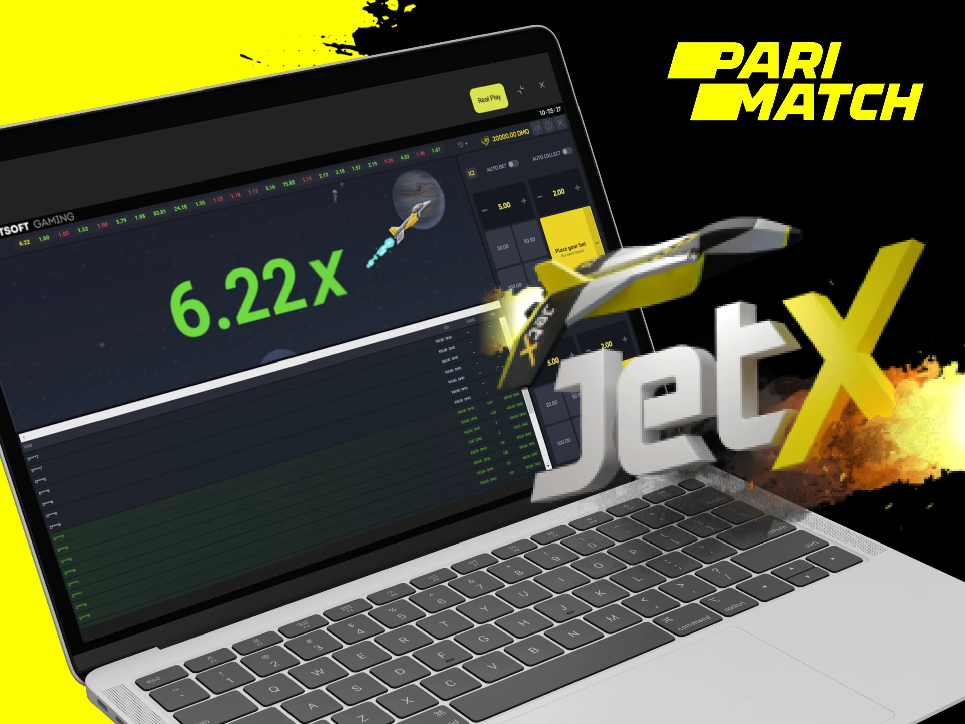 What is Martingale in the JetX game on the Parimatch online casino website.