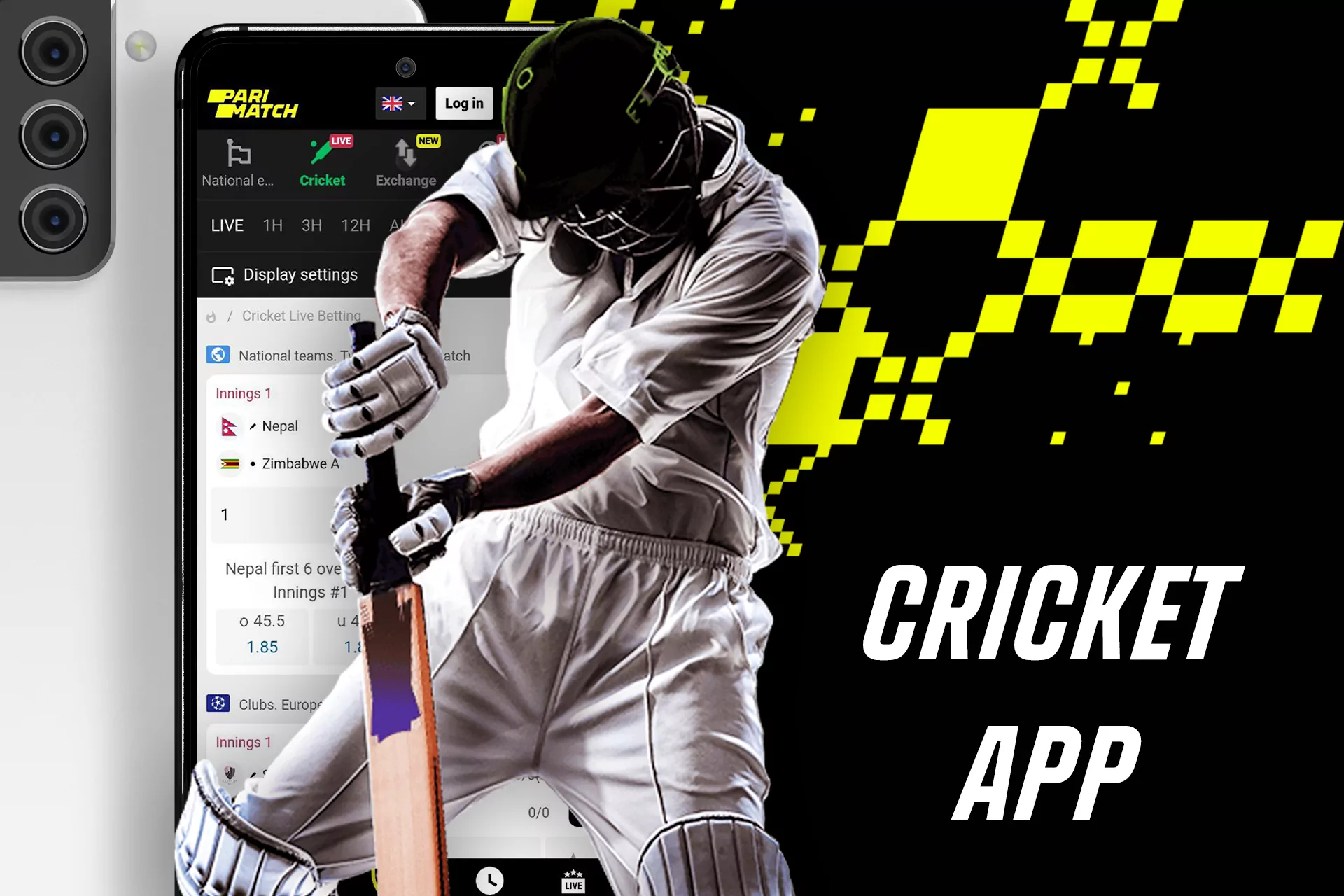 Cricket is the most popular sports discipline for betting in Parimatch India.