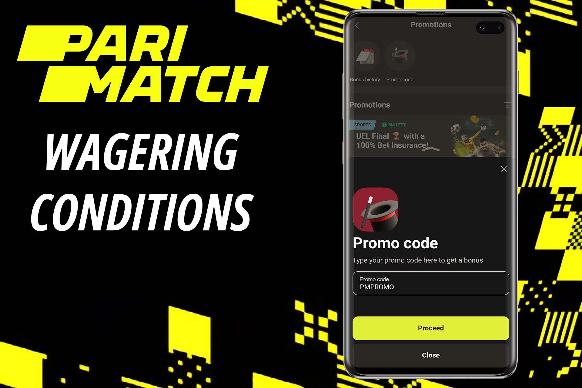 Follow the rules of the bonus program and enjoy betting at Parimatch.