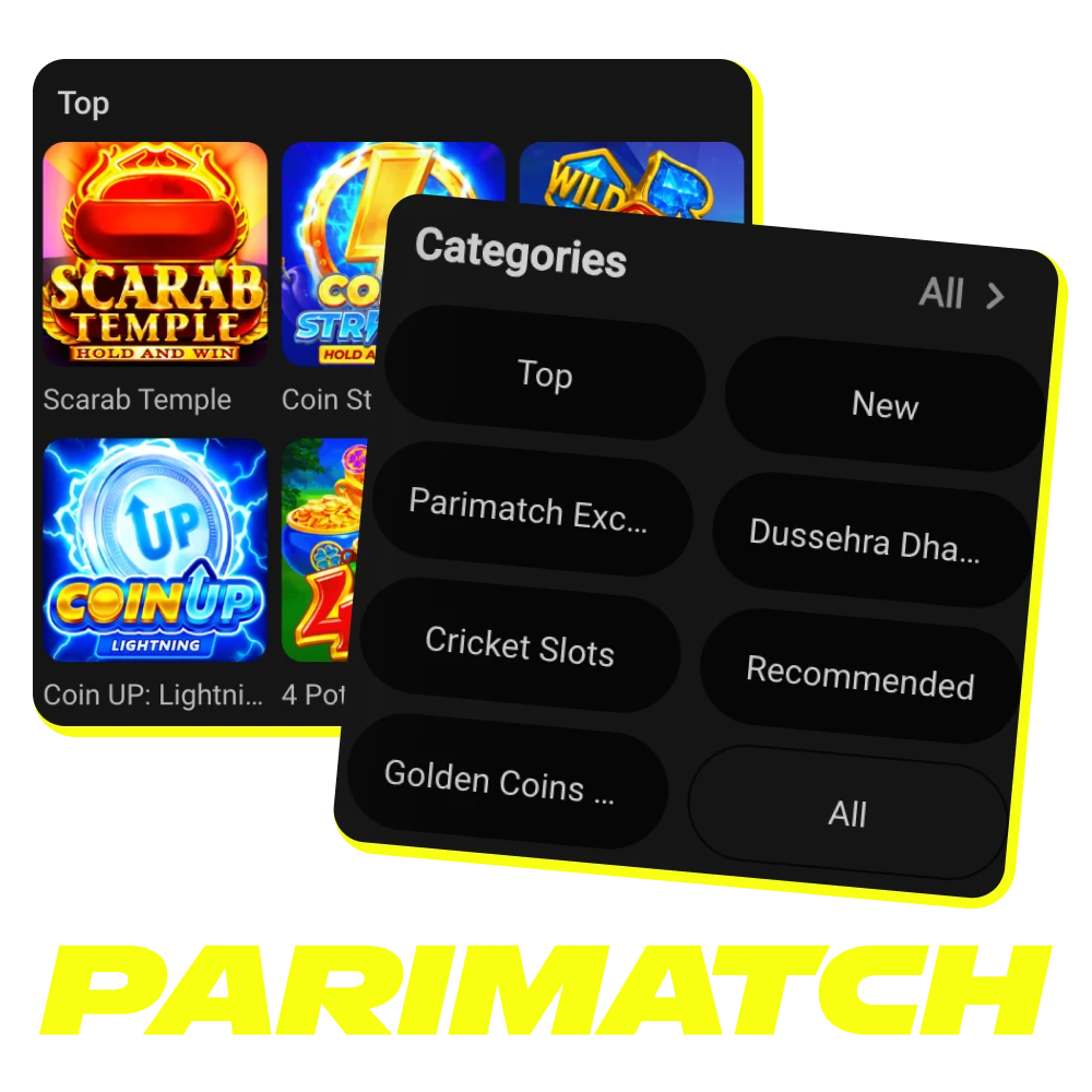 Get to know the best slots from Parimatch.