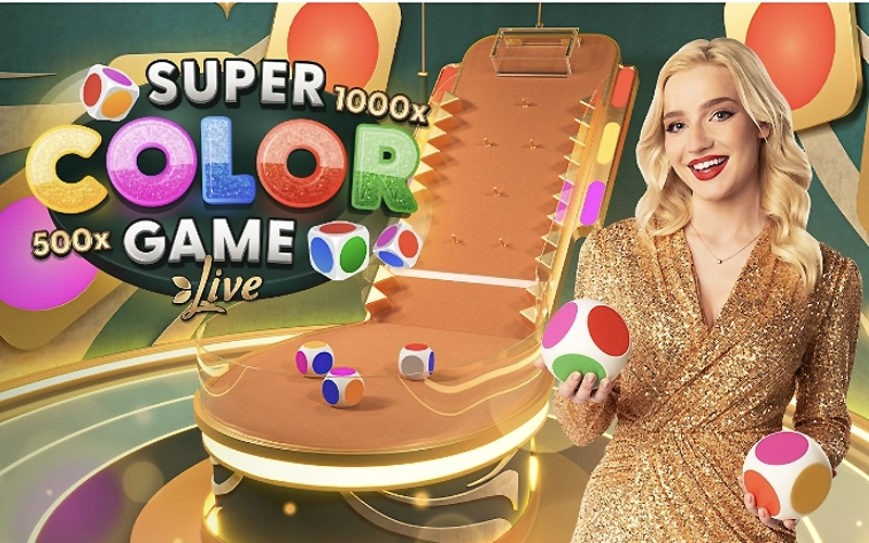 Spin the wheel in Super Color Game at Parimatch and predict the winning color.